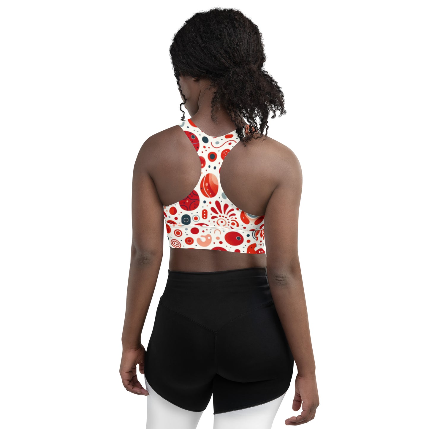 Longline sports bra
