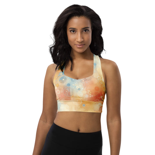 Longline sports bra