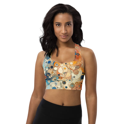 Longline sports bra
