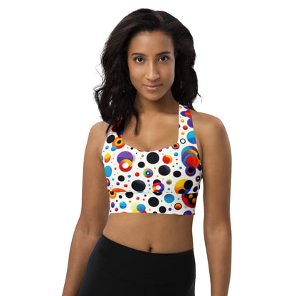 Longline sports bra