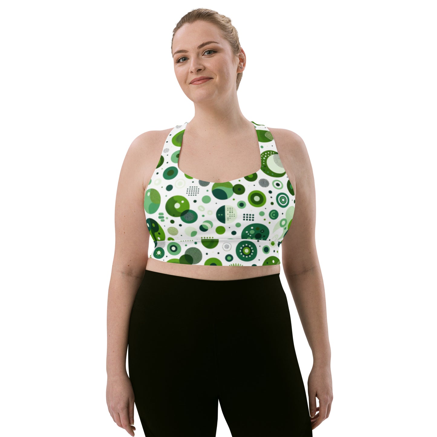 Longline sports bra