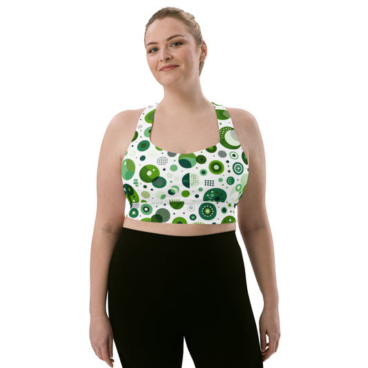 Longline sports bra