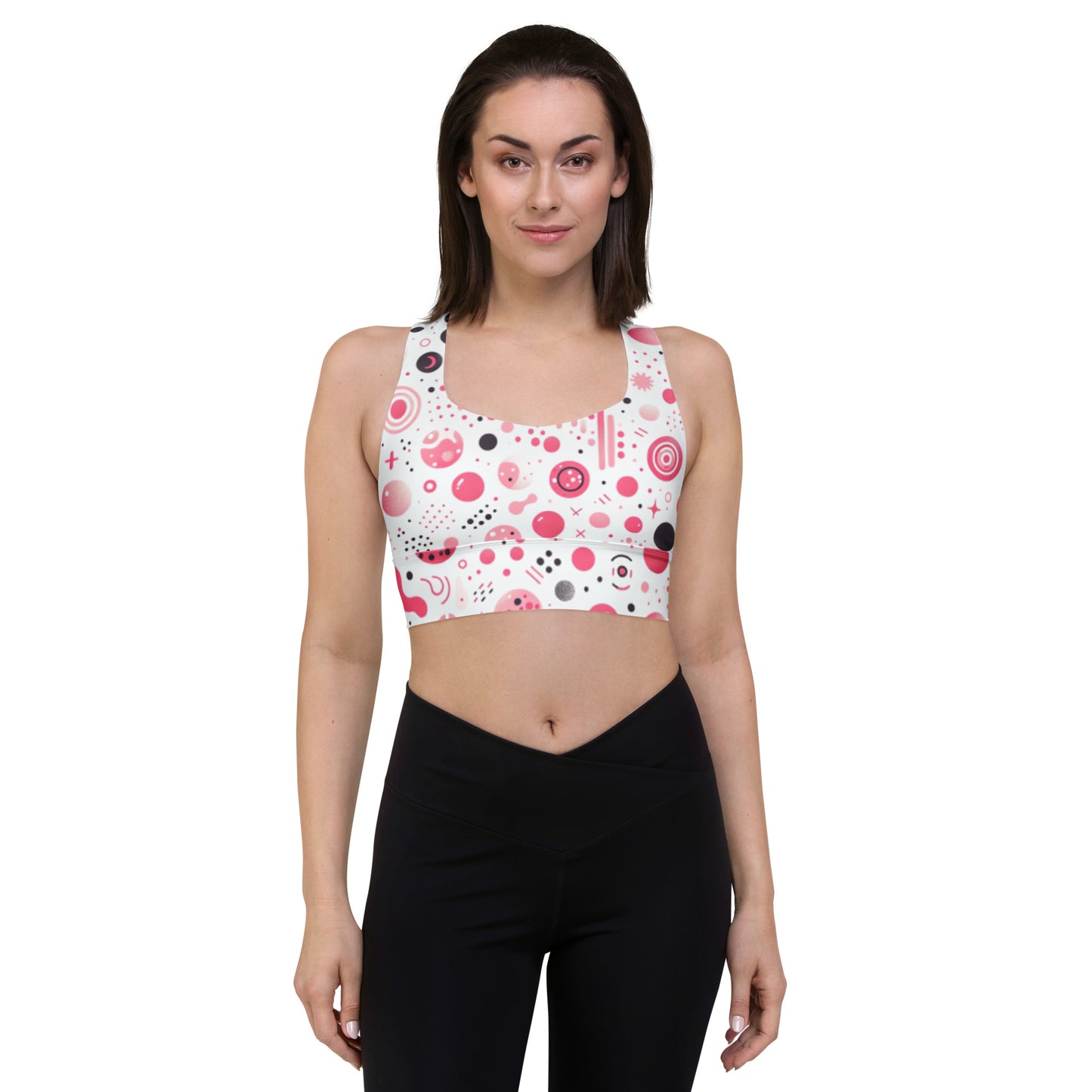 Longline sports bra