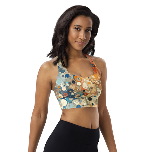 Longline sports bra
