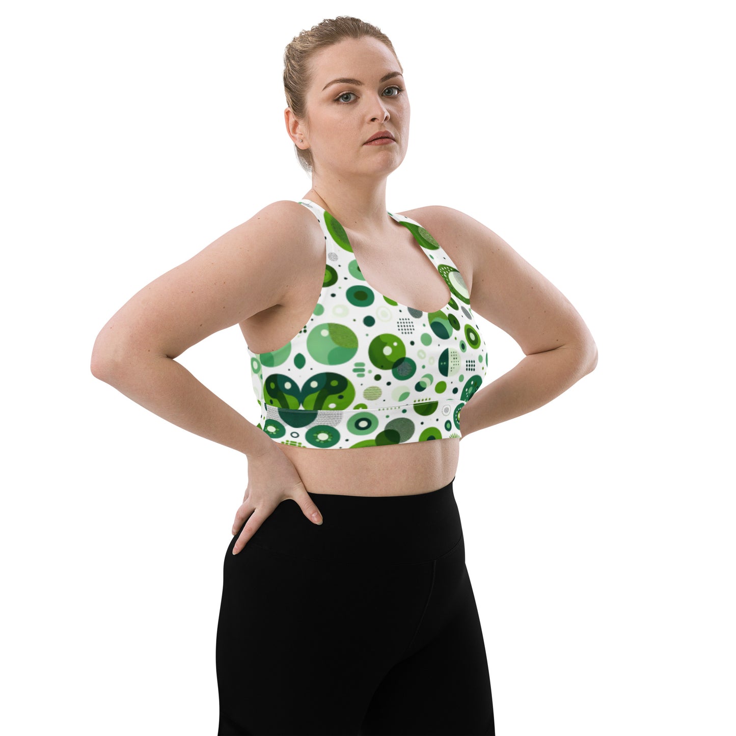 Longline sports bra