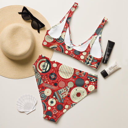High-waisted bikini