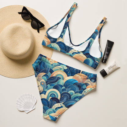 High-waisted bikini