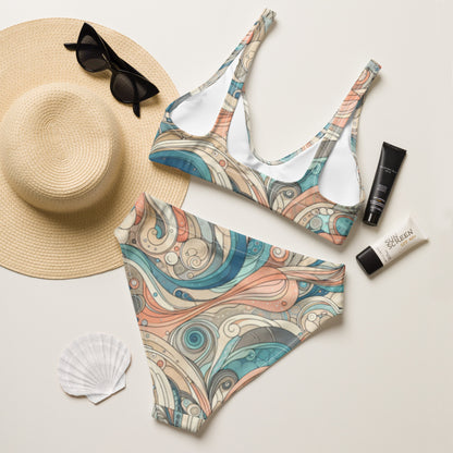 High-waisted bikini