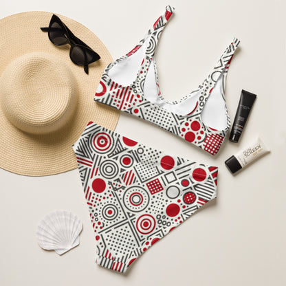 High-waisted bikini
