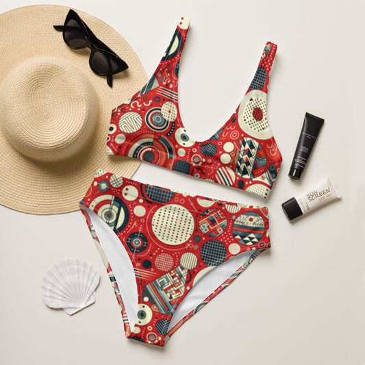 High-waisted bikini