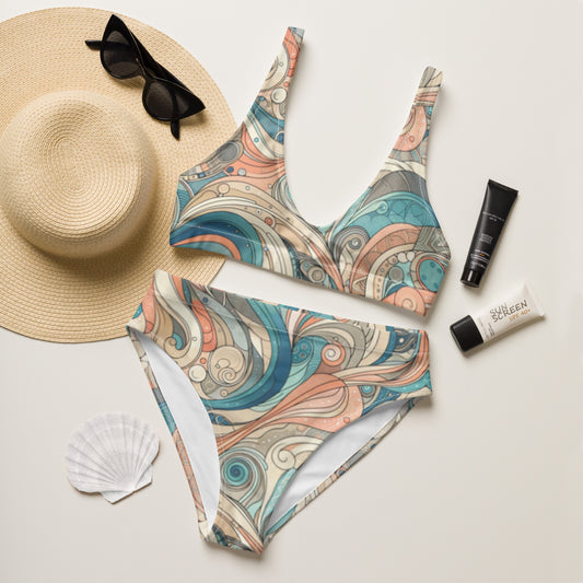 High-waisted bikini