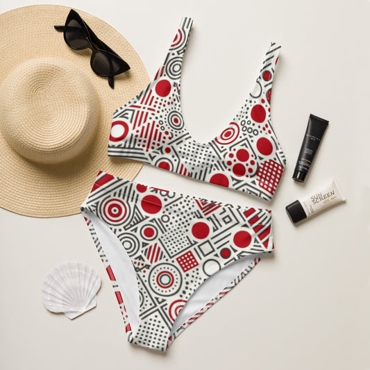 High-waisted bikini