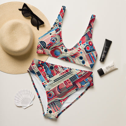 High-waisted bikini