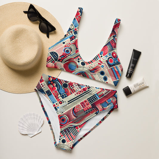 High-waisted bikini